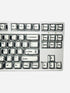 Graphite Tastenkappen Weiß | Cherry | PBT | Dye-Sub | 136 Tasten