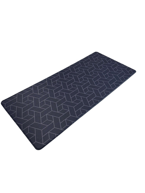 Hexlock muismat XXL met geometrisch zeshoekpatroon – formaat 900x400mm