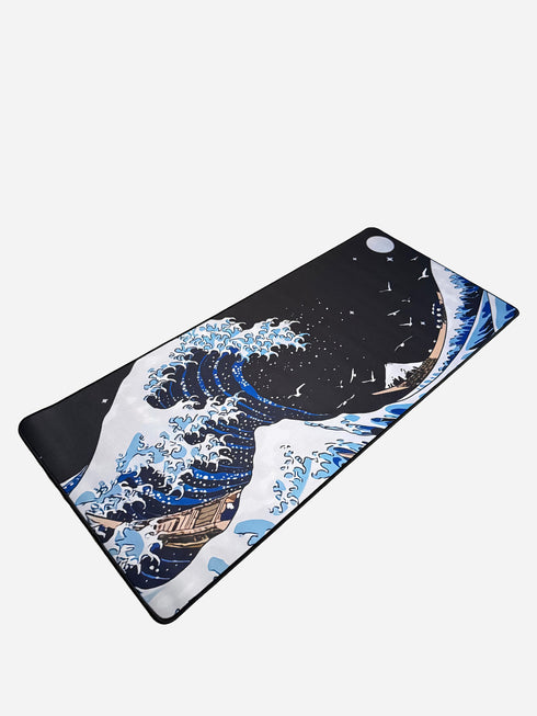 Kanagawa Wave Mousepad XXL - 900 x 400 x 3 mm - Antislip
