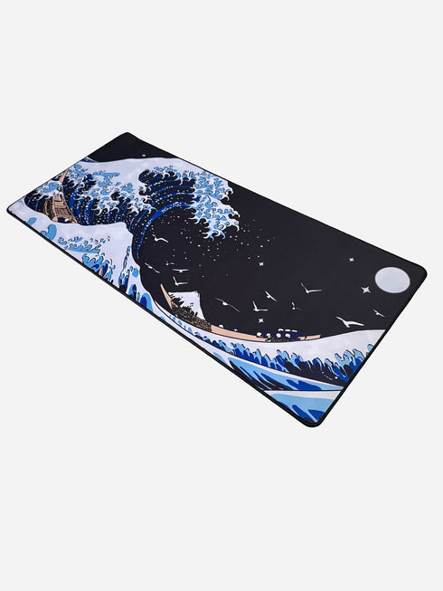Kanagawa Wave Mousepad XXL - 900 x 400 x 3 mm - Antislip