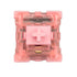 KTT Rose switch met roze stem en roze behuizing – lineaire mechanische switch