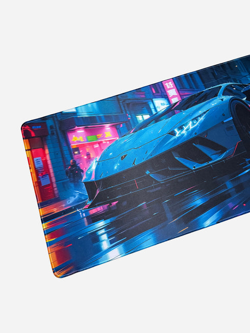 Neon Burnout Mauspad XXL - Gaming - 900 x 400 x 3 mm - Rutschfest