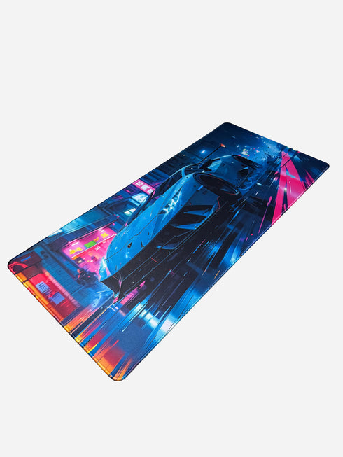 Neon Burnout Mauspad XXL - Gaming - 900 x 400 x 3 mm - Rutschfest