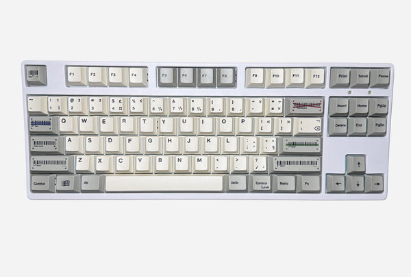 Office Grey Keycaps | Cherry | PBT | Dye-Sub | 143 Keys