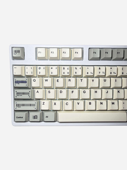 Office Grey dye-sub keycaps for mechanical keyboards