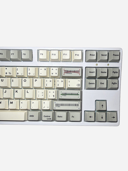 Office Grey Keycaps | Cherry | PBT | Dye-Sub | 143 Keys