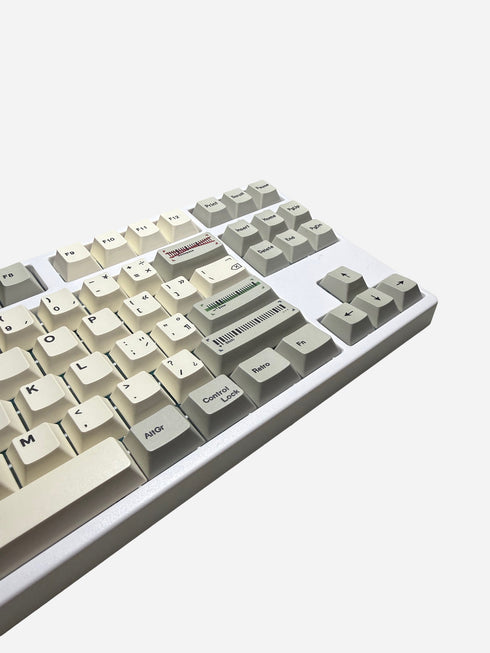Office Grey Keycaps | Cherry | PBT | Dye-Sub | 143 Keys
