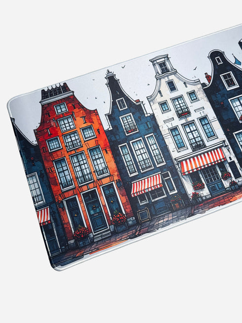 Old Amsterdam Muismat XXL - Gaming - 900 x 400 x 3 mm - Antislip