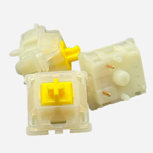 Gateron Milky Yellow Pro V2 Switches - Linear - 30 pcs