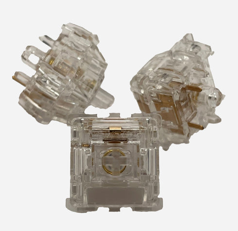 Gateron North Pole Yellow 2.0 Switches - Linear - 30 pieces