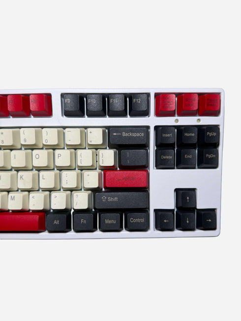 Retro Red 104 key keycap set for custom keyboards