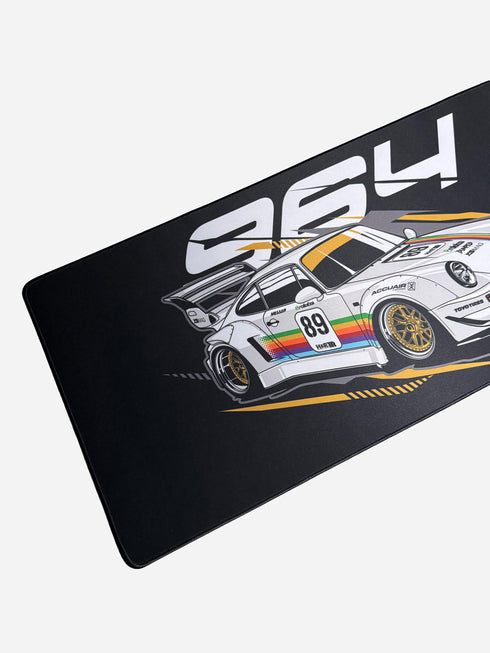 Retro Racer Mousepad XXL - Gaming - 900 x 400 x 3 mm - Antislip