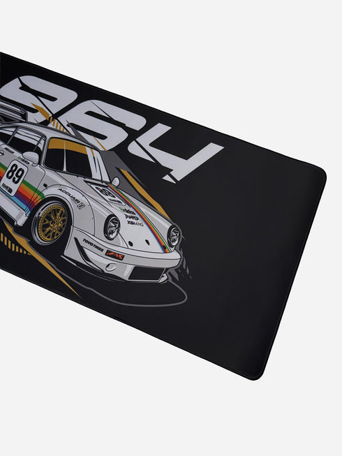 Retro Racer Mousepad XXL - Gaming - 900 x 400 x 3 mm - Antislip