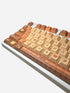 Sweet Cafe dessert keycaps close-up