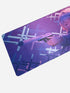Violet Viper Muismat XXL - Gaming - 900 x 400 x 3 mm - Antislip