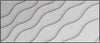 Abstract Wave Grey XXL gaming mousepad 900 x 400 mm